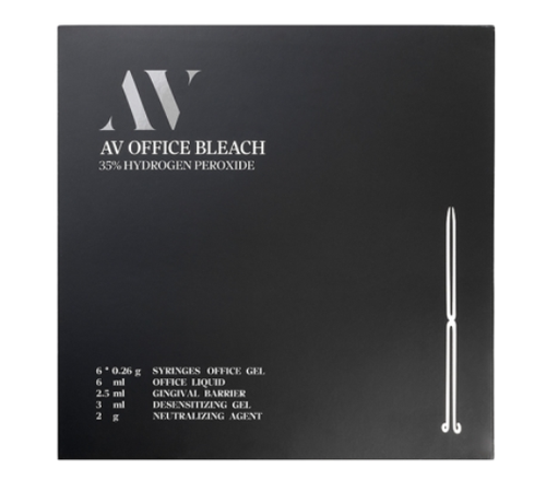 کیت بلیچینگ آفیس 35% سه بیمار ای وی AV Office Bleach Kit